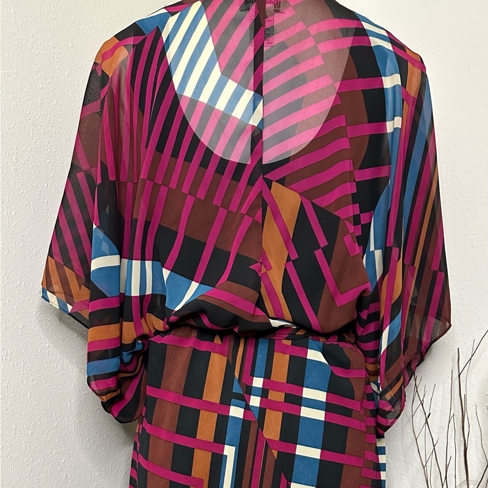 Beautiful casual multi colored dress - Picture 5 of 7